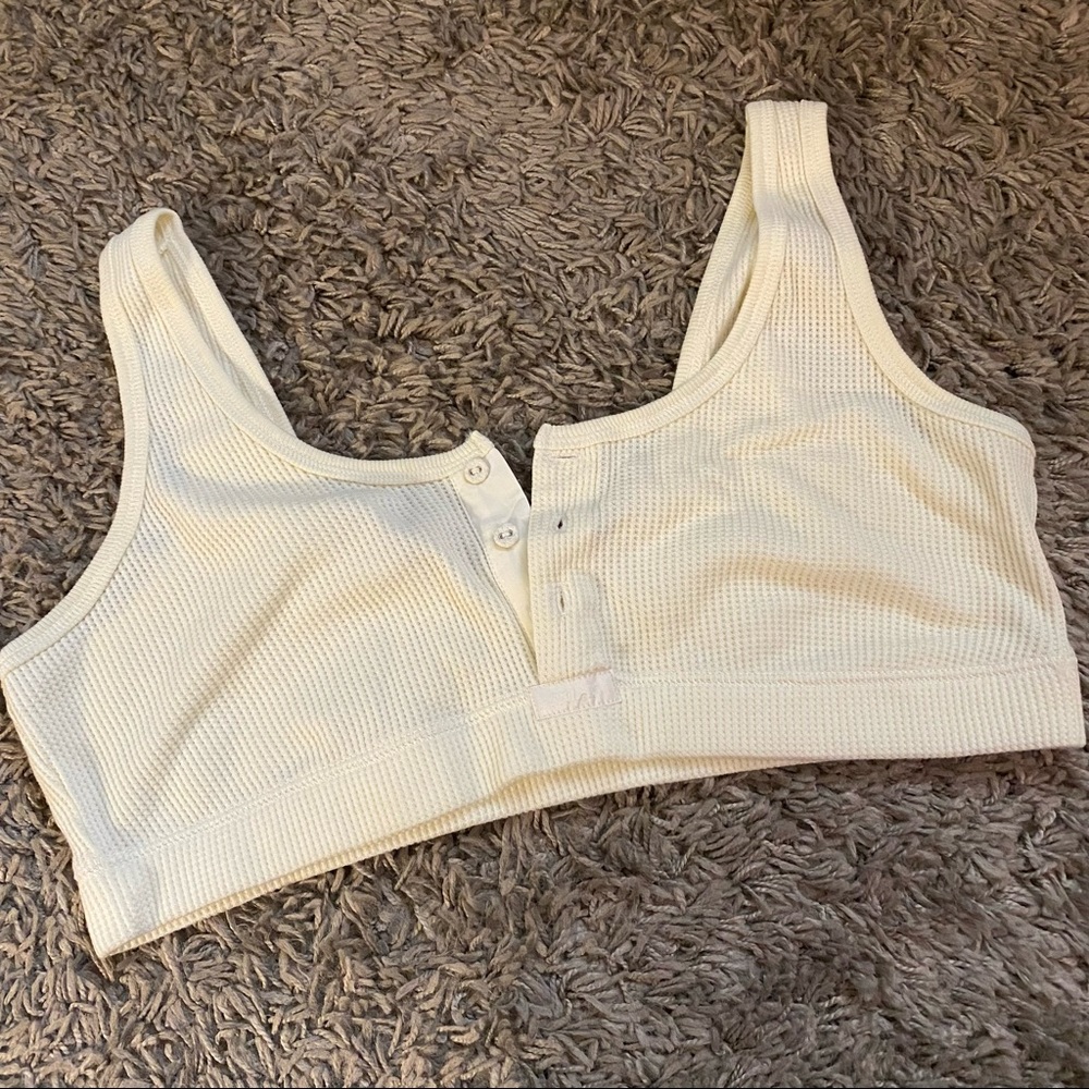 SKIMS Waffle Henley Bra!